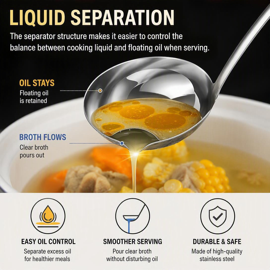 Household Oil Water Separator Ladle