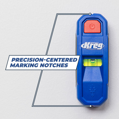 🔍Kreg Laser-Mark Stud Finder – No Missed Studs. No Extra Holes.