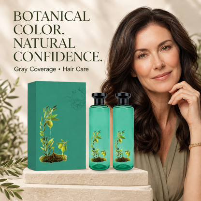 Long-Lasting Botanical Essential Oil Hair Dye
