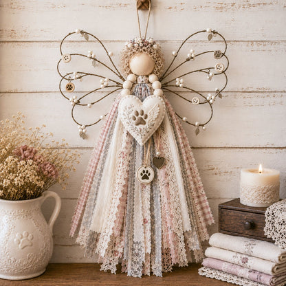 🪽 Angel Fabric Hanging DIY Kit – Create a Beautiful Handmade Angel Decoration