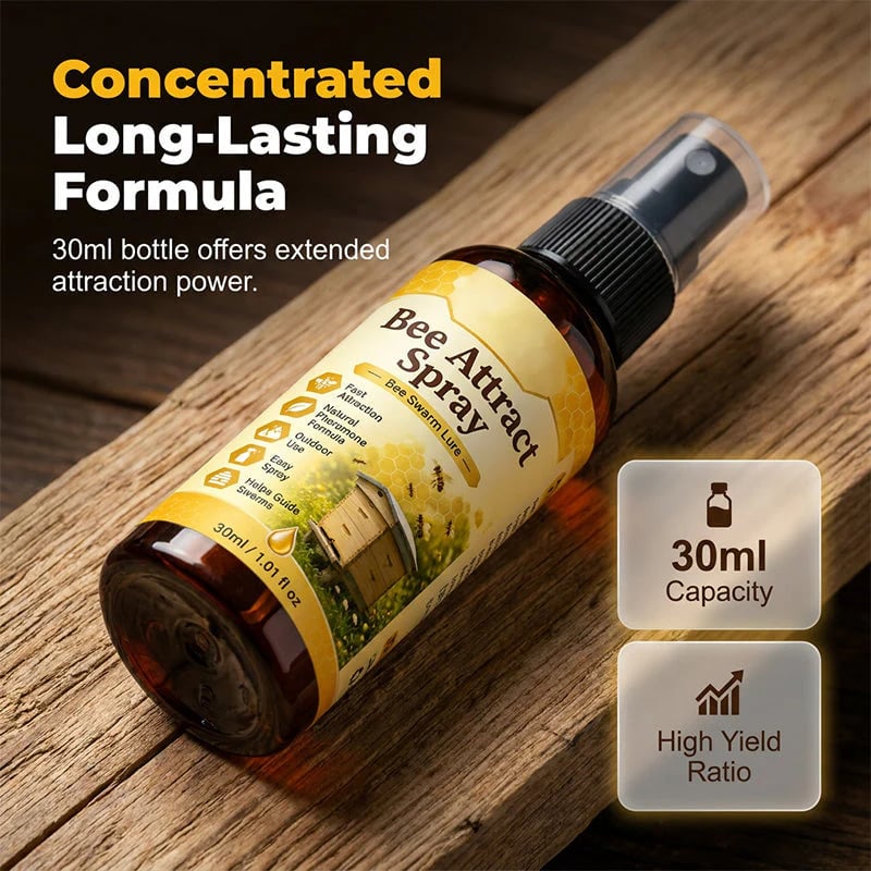 🔥HOT SALE 49% OFF🐝Natural Outdoor Bee Attractant Spray✨
