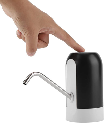 Portable 5 Gallon Water Bottle Pump – USB Rechargeable Electric Water Dispenser with LED Light