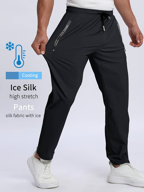 Performance Stretch Pants - Modern Slim Fit with Cooling Technology