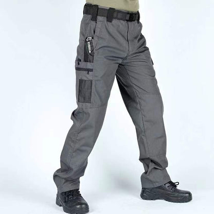 🔥LAST DAY 50% Men's - Waterproof Tactical Work Pants - Solid Color with Multi-Pockets for Outdoor Activities
