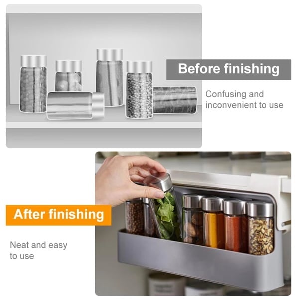 Under-Shelf Spice Rack