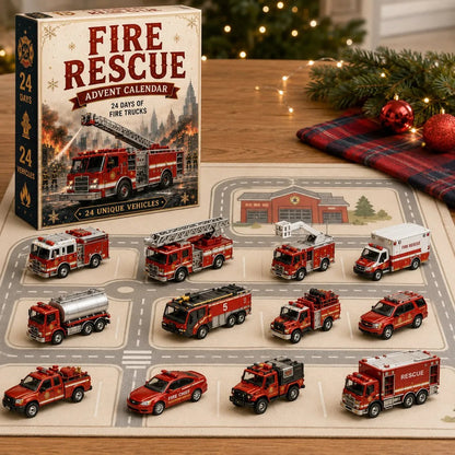 Build the Fleet Collection 24-Day Vehicle Advent Calendar Series | ✨A New Adventure Every Morning