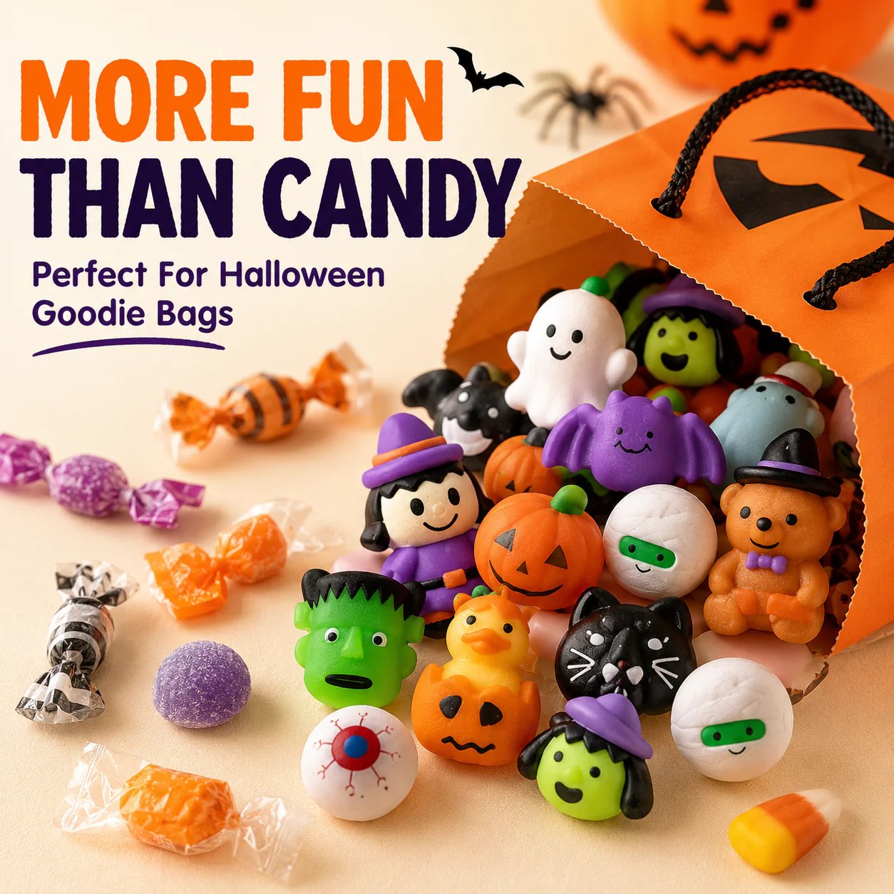 🔥Last Day 50% OFF - 🎃 30Pcs/Pack Halloween Mochi Squishy Toys