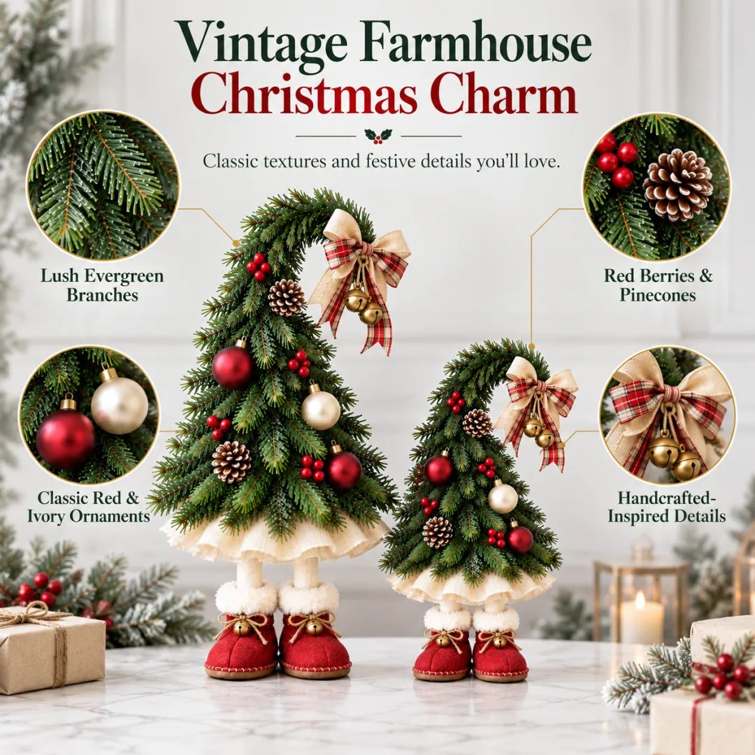 Whimsical Christmas Elf Tree Decor
