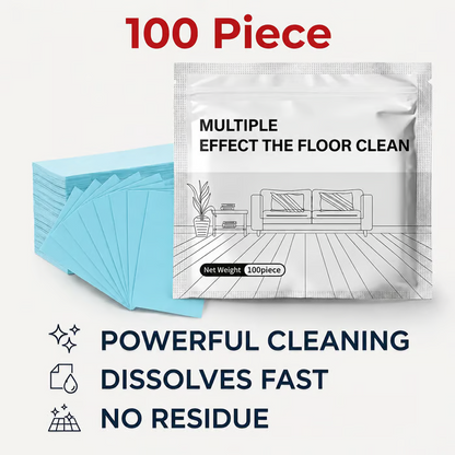 🔥Multi-Surface Floor Cleaning Tablets – Concentrated Cleaner for Hardwood, Tile, Laminate & More