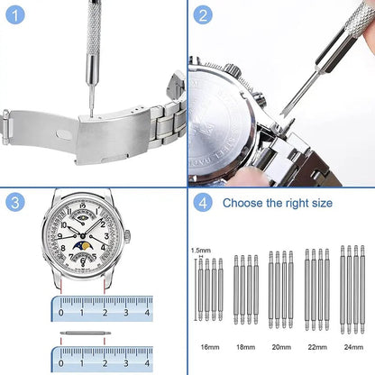 🔥Watch repair and maintenance tool kit⌚️