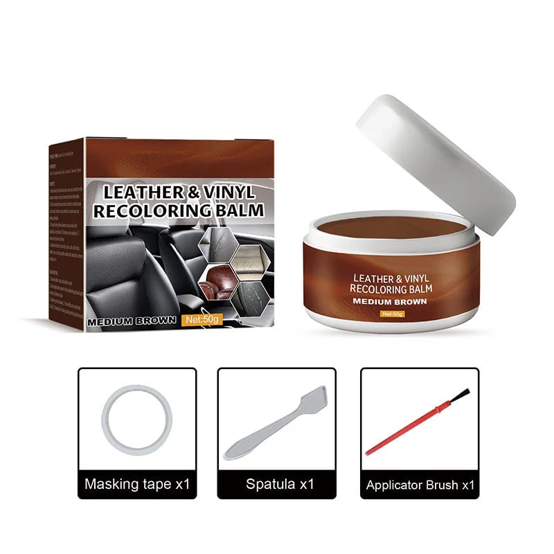 🔥 50% OFF Today! Leather Repair Paste – Restore Scratched Sofas & Furniture Like New 🛋️✨