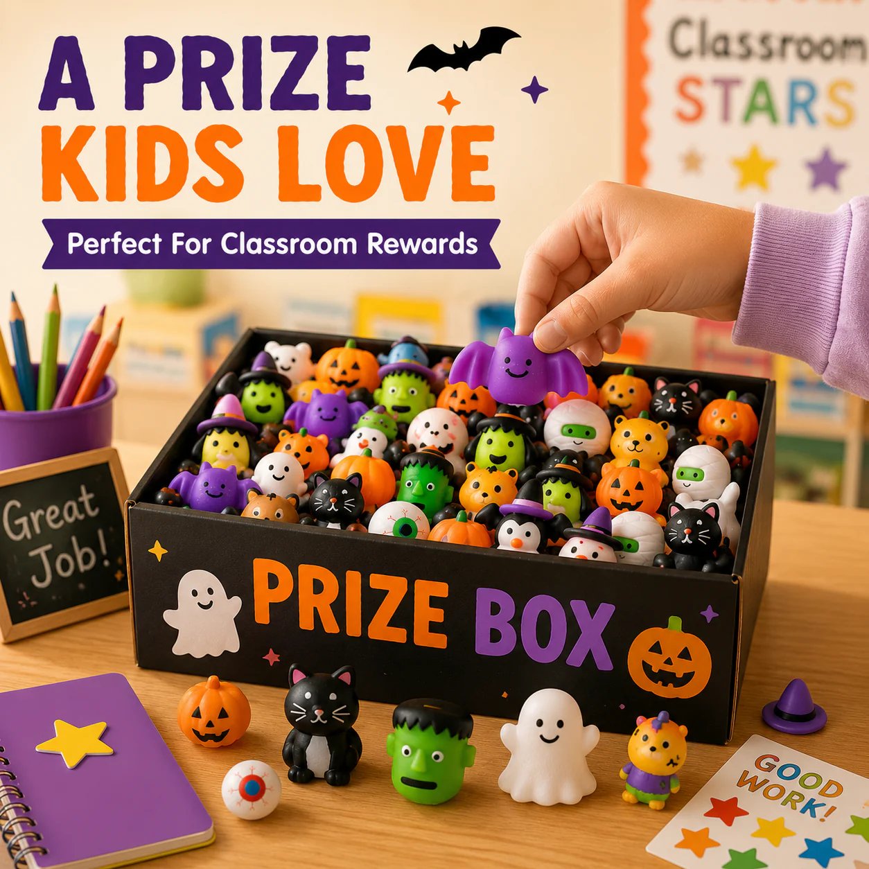 🔥Last Day 50% OFF - 🎃 30Pcs/Pack Halloween Mochi Squishy Toys