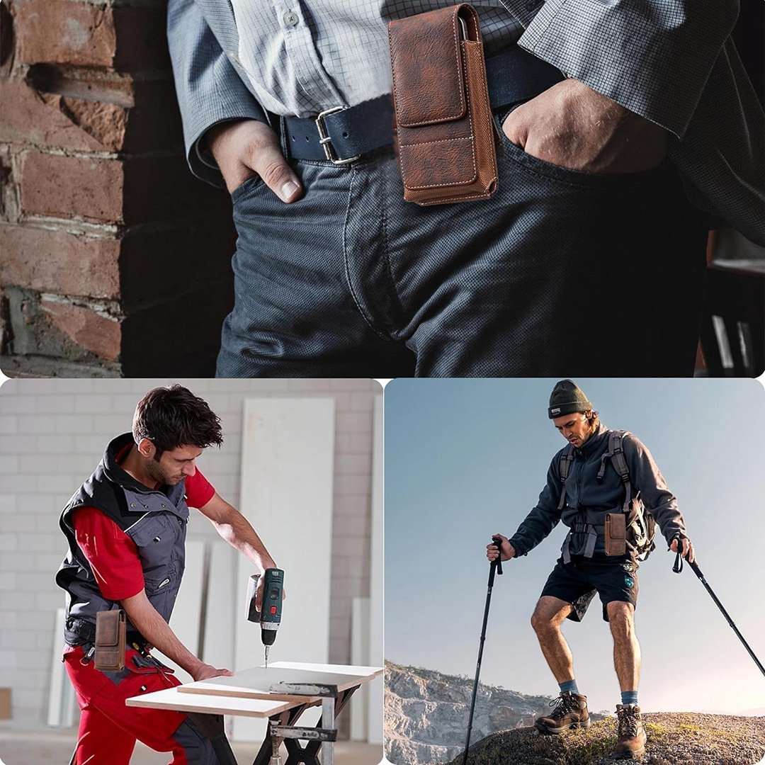 📱 Hands-Free Waist Phone Pouch – Secure Belt Case For Travel & Outdoors