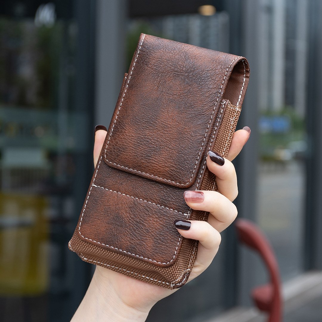 📱 Hands-Free Waist Phone Pouch – Secure Belt Case For Travel & Outdoors