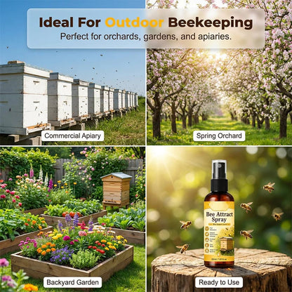 🔥HOT SALE 49% OFF🐝Natural Outdoor Bee Attractant Spray✨
