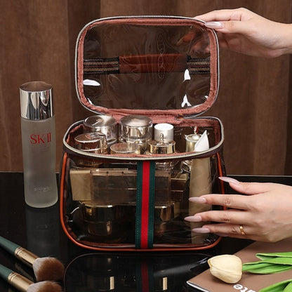 💕Hot sale 49% OFF💖✨ 3PCS New Retro Vintage Vanity Bag, Large Capacity Makeup Organizer for Women