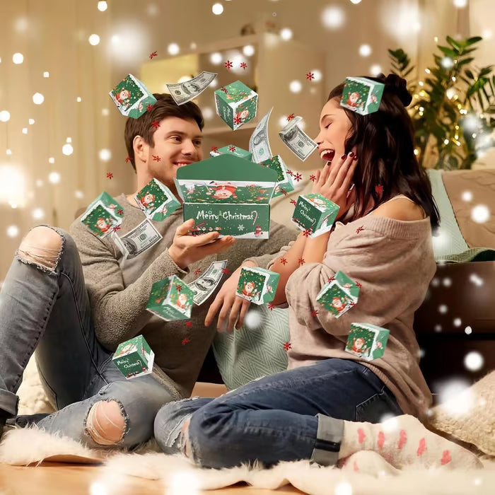 🎄 Christmas Surprise Gift Box – The Perfect Holiday Surprise! Make This Christmas Extra Special with a Fun, Bouncy Gift Box! 🎁✨