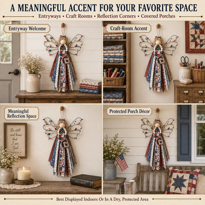 🪽 Angel Fabric Hanging DIY Kit – Create a Beautiful Handmade Angel Decoration