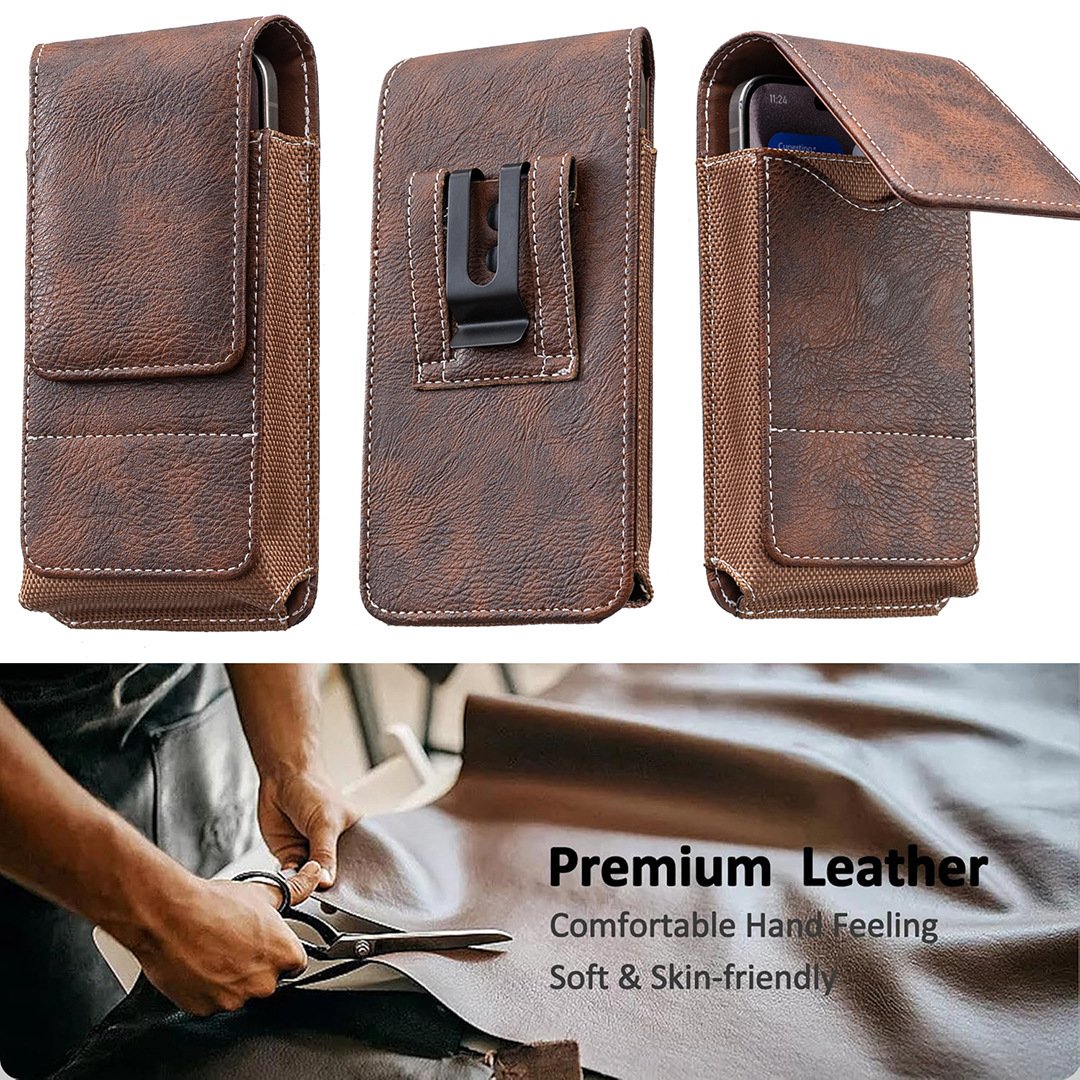 📱 Hands-Free Waist Phone Pouch – Secure Belt Case For Travel & Outdoors