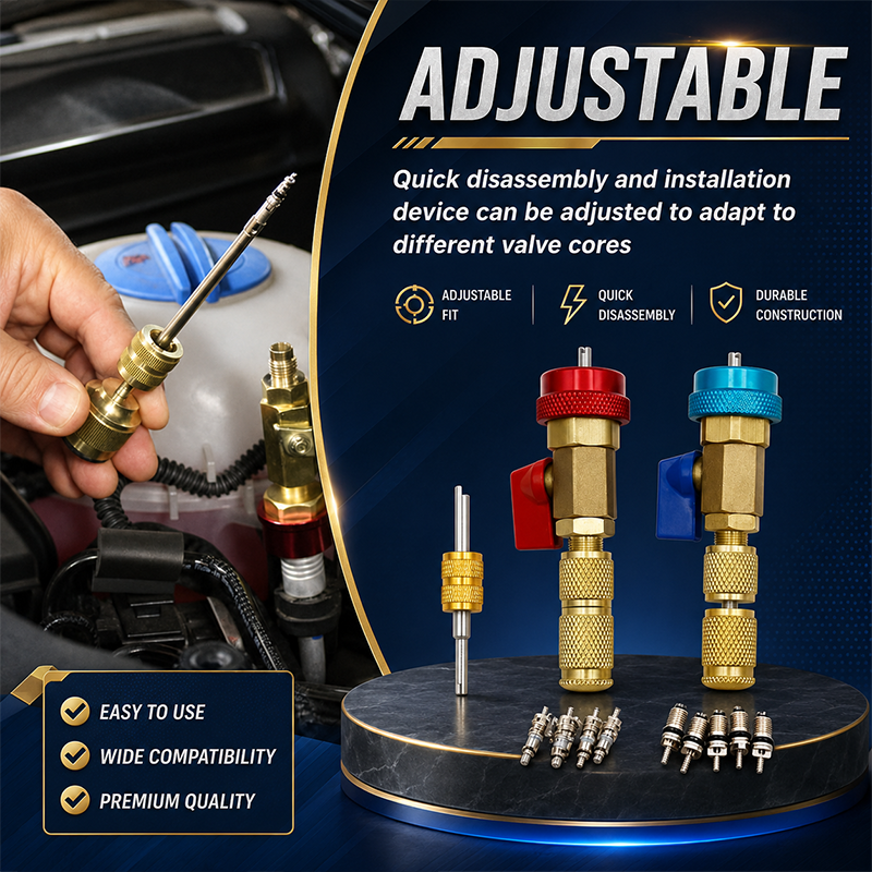 🔥Limited Time 50% Off✨Professional AC Valve Core Remover & Installer Kit