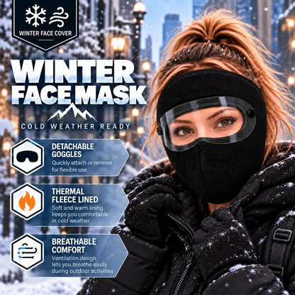 ❄💝Winter warm fleece windproof high-definition goggles