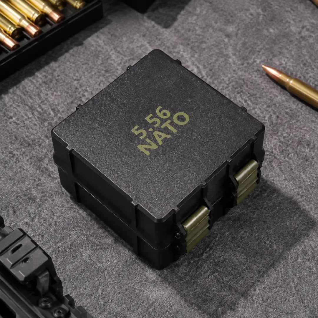 🎯100 Round Ammo Storage Box | Waterproof Hard Shell Ammunition Organizer Case
