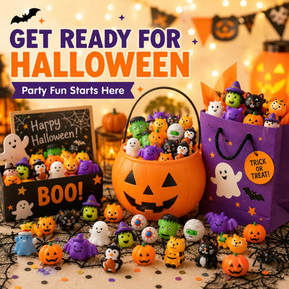 🔥Last Day 50% OFF - 🎃 30Pcs/Pack Halloween Mochi Squishy Toys