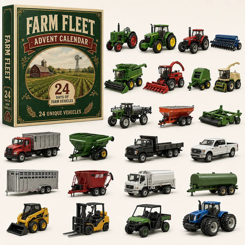 Build the Fleet Collection 24-Day Vehicle Advent Calendar Series | ✨A New Adventure Every Morning