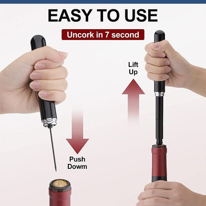 🍾Air pressure wine corkscrew
