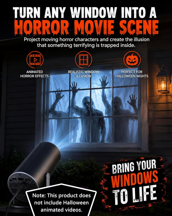 👻Scary Decorations Halloween Window Projector🎃