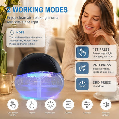 Air Purifier & Aromatherapy Diffuser