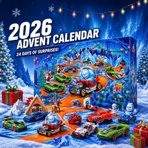 🎄🏎️2026 Holiday Advent Calendar – 24 Days of Racing Surprises &amp; Christmas Fun🚗