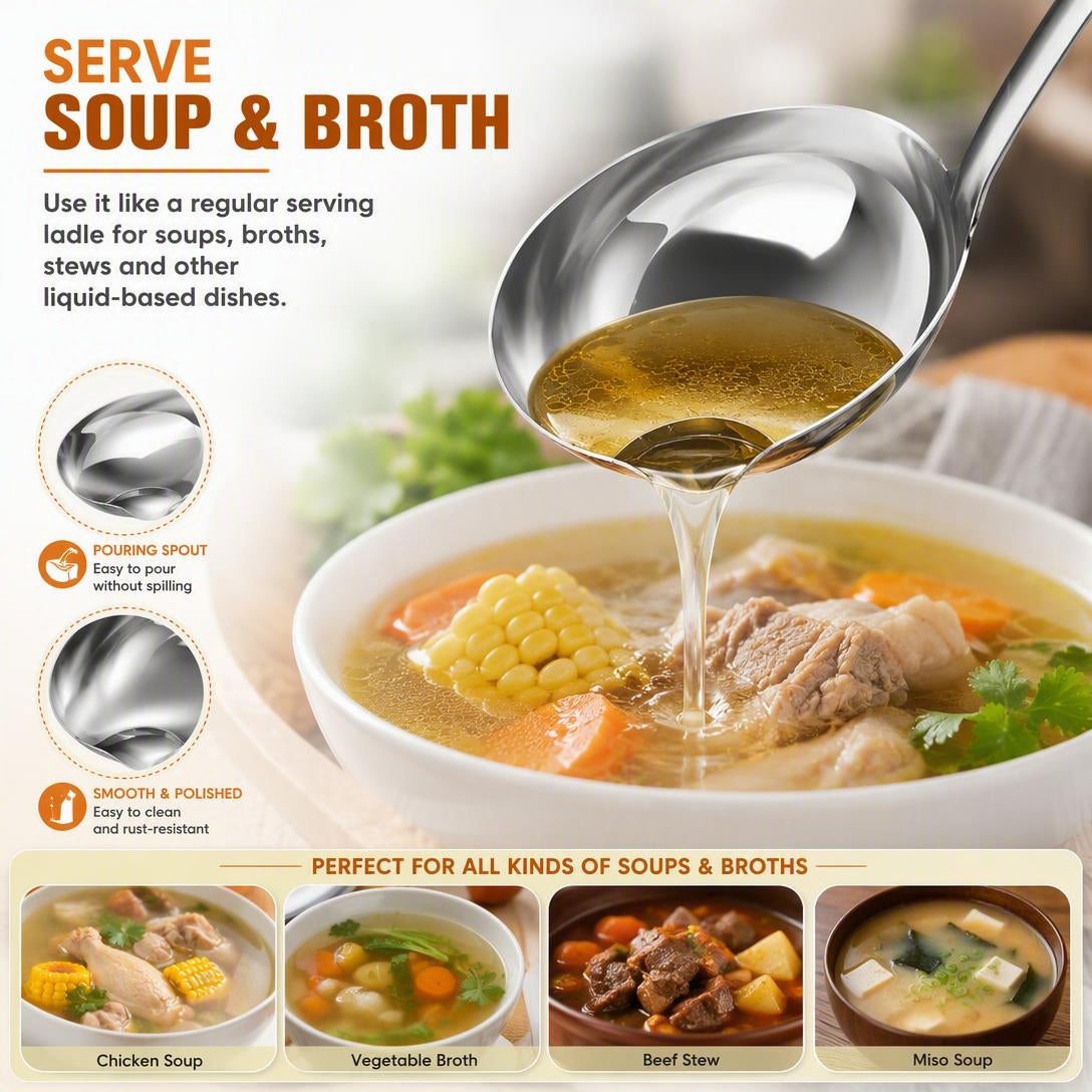 Household Oil Water Separator Ladle