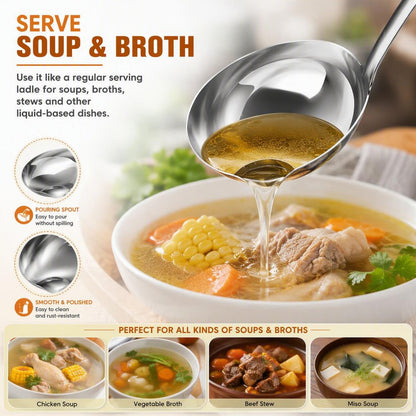 Household Oil Water Separator Ladle