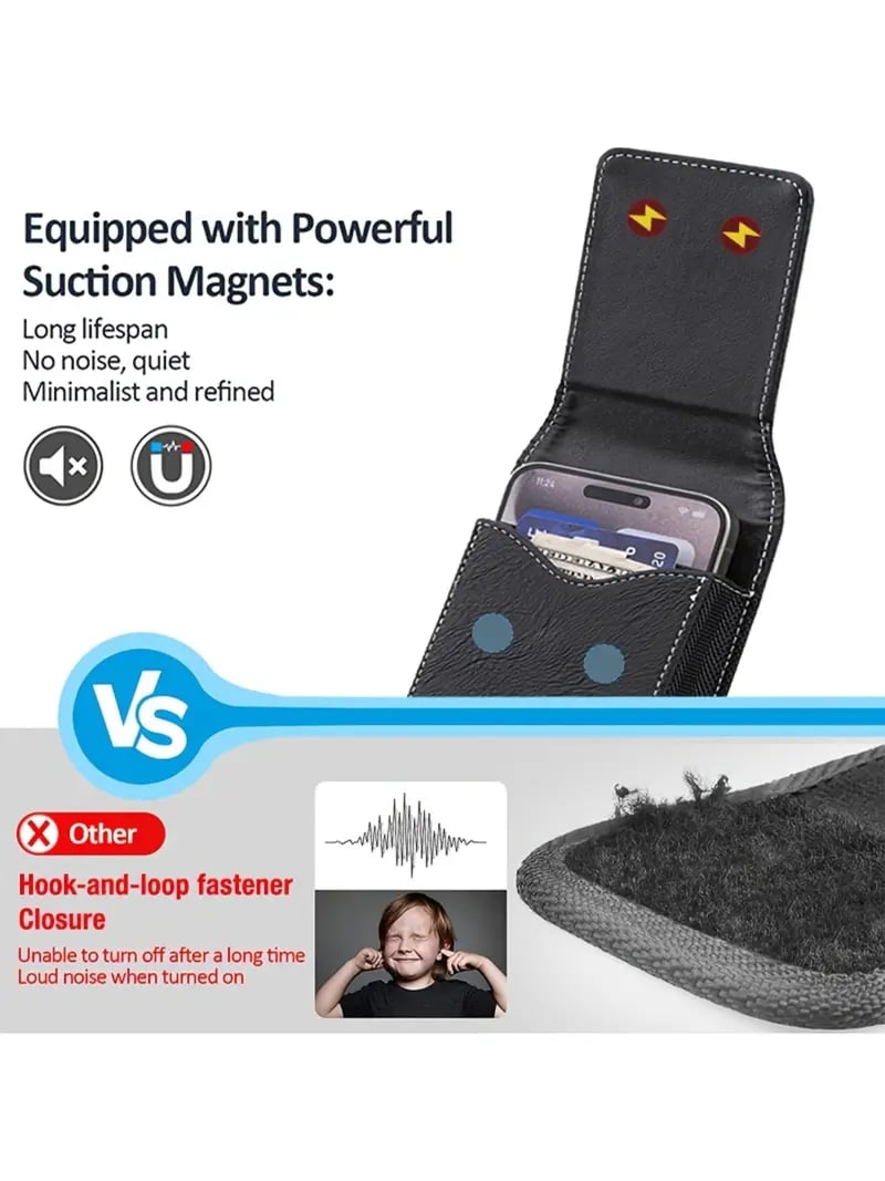 📱 Hands-Free Waist Phone Pouch – Secure Belt Case For Travel & Outdoors