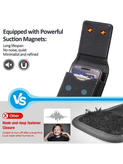 📱 Hands-Free Waist Phone Pouch – Secure Belt Case For Travel & Outdoors
