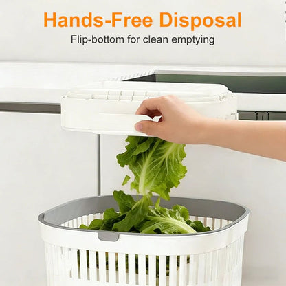 Collapsible Faucet-Hanging Sink Strainer Basket