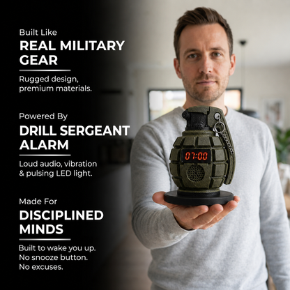 Grenade Alarm Clock