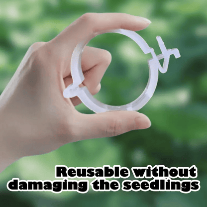 Reusable Plant Support Clips (100 clips)