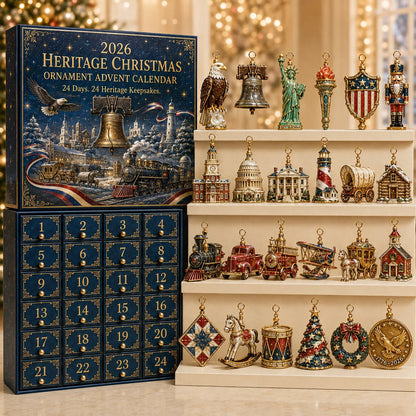 ⏰ Limited anniversary edition✨49% OFF!🔥America 250th Anniversary Heritage Christmas Advent Calendar