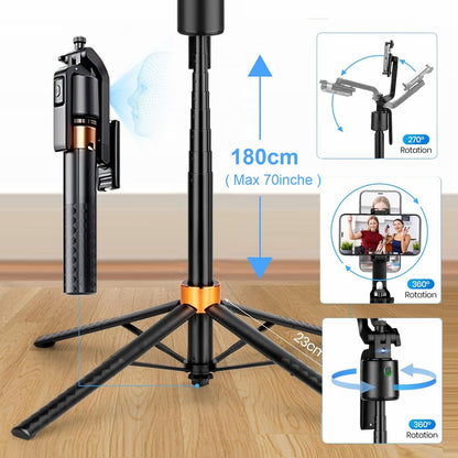 360° AI Auto Tracking Tripod with Gesture Control