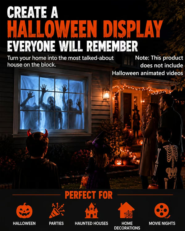 👻Scary Decorations Halloween Window Projector🎃