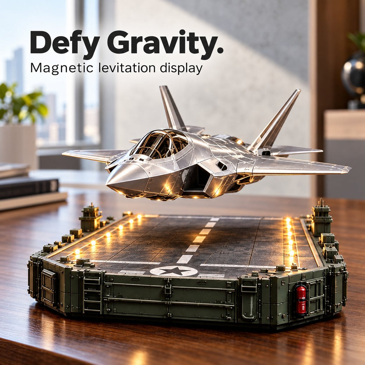✨50% OFF TODAY ✨ Magnetic Levitation Fighter Jet Model | 4 Iconic Aircraft to Choose From 🎯