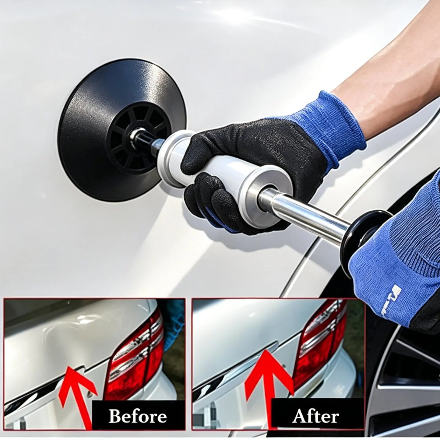 🚗 Pneumatic Dent Repair Kit🛠️ -- Professional-grade automotive pneumatic dent repair kit & non-destructive repair of car frame dents✨