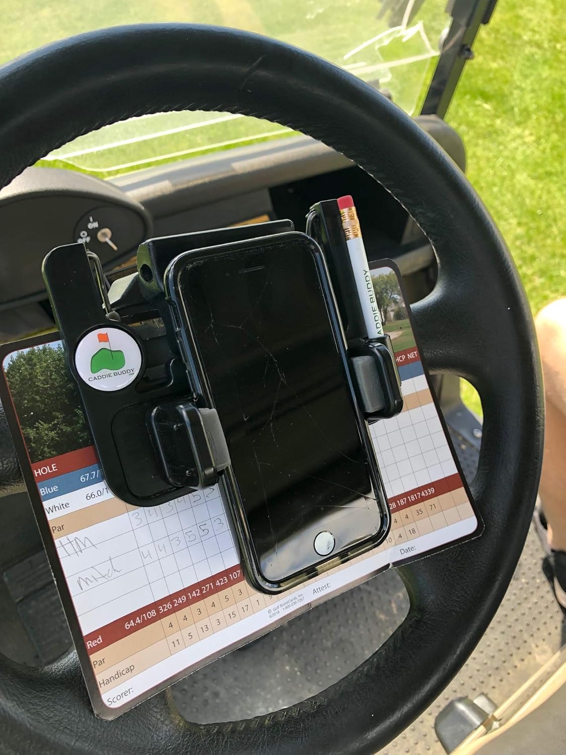 🔥2026 Hot Sale 49% off🌟⛳ Golf cart steering wheel phone holder