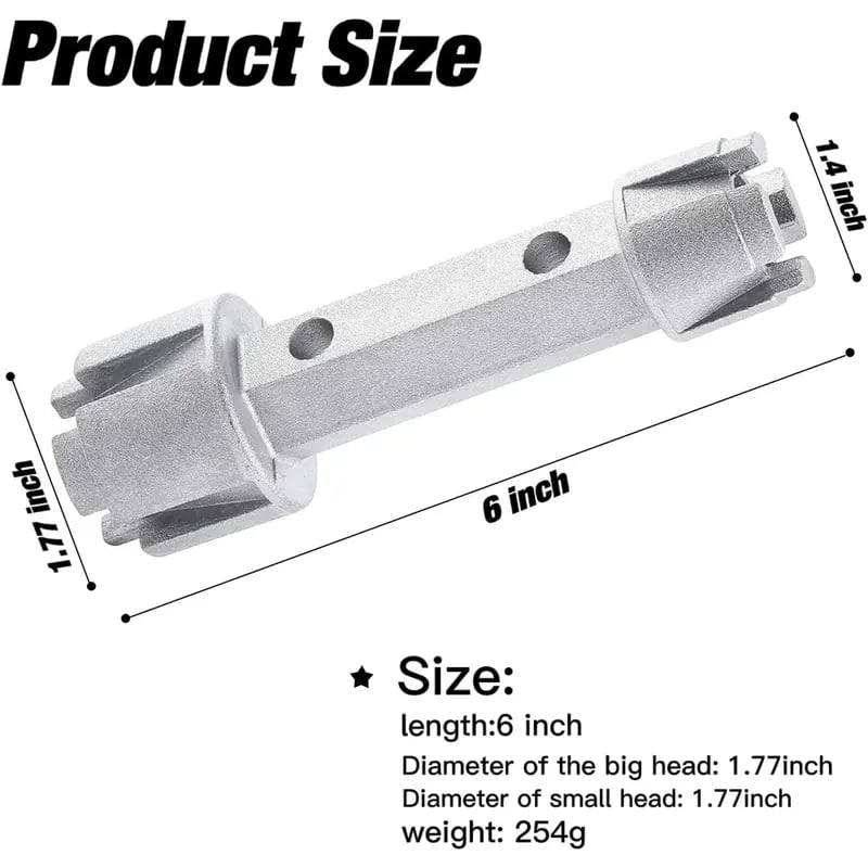 Tub Drain Removal Wrench