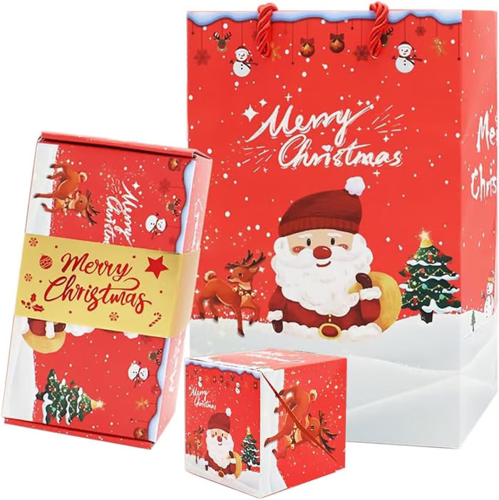 🎄 Christmas Surprise Gift Box – The Perfect Holiday Surprise! Make This Christmas Extra Special with a Fun, Bouncy Gift Box! 🎁✨