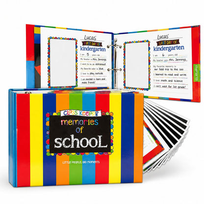 🔥LAST DAY 50% OFF - 📚First & Last Day School Memory Keepsake Binder