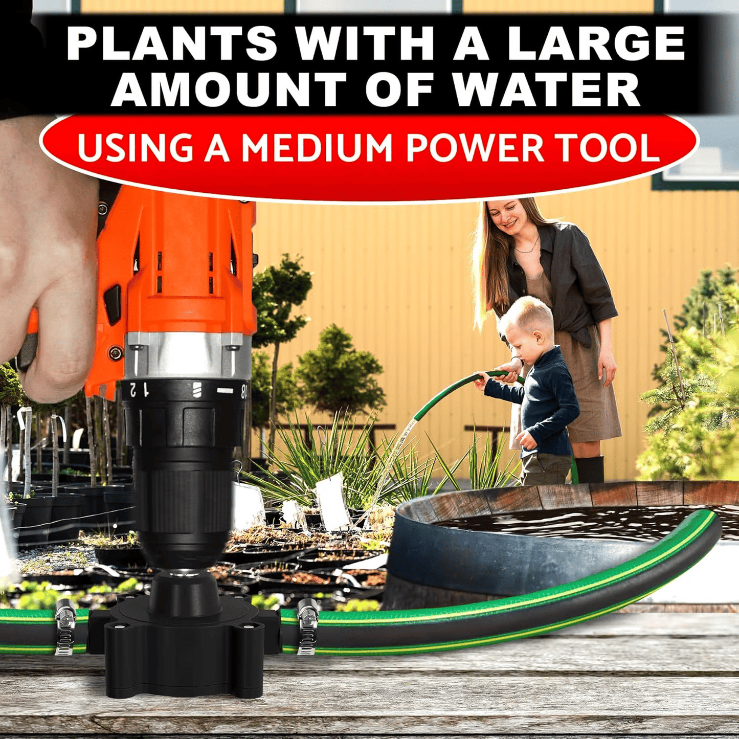 👨‍🌾🔥Portable Electric Drill Pump