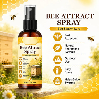 🔥HOT SALE 49% OFF🐝Natural Outdoor Bee Attractant Spray✨